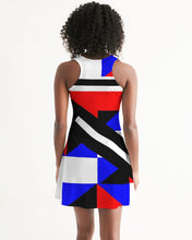 Load image into Gallery viewer, 80s Diamond half Women's Racerback Dress