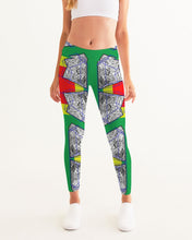 Load image into Gallery viewer, FUNKARA POLYGON CLOTH 1 Women's Yoga Pants