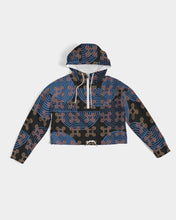 Load image into Gallery viewer, Continuous Peace Women's Cropped Windbreaker