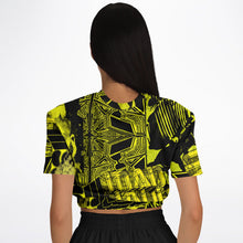 Load image into Gallery viewer, Womens NOMELLOW MANJANO Athletic Short Sleeve Crop