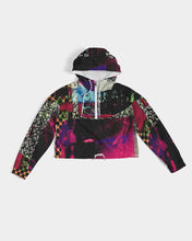 Load image into Gallery viewer, Static Electricity Women's Cropped Windbreaker