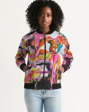 Load image into Gallery viewer, POUR PARTY Women's Bomber Jacket