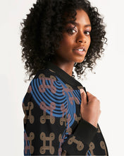 Load image into Gallery viewer, Continuous Peace Women's Bomber Jacket