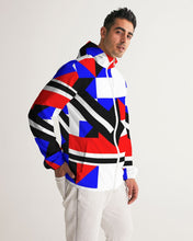 Load image into Gallery viewer, 80s Diamond half Men's Windbreaker
