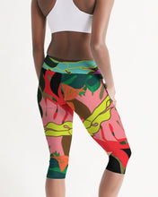 Load image into Gallery viewer, MONSTERA Women's Mid-Rise Capri