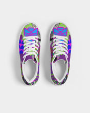 Load image into Gallery viewer, PURPLE-ATED FUNKARA Men's Faux-Leather Sneaker