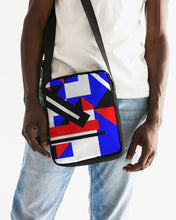 Load image into Gallery viewer, 80s Diamond half Messenger Pouch