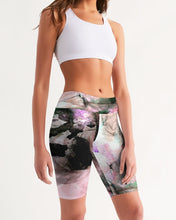 Load image into Gallery viewer, Chalkwater Crush Women's Mid-Rise Bike Shorts