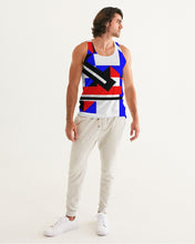 Load image into Gallery viewer, 80s Diamond half Men's Tank