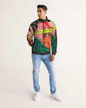 Load image into Gallery viewer, MONSTERA Men's Stripe-Sleeve Track Jacket