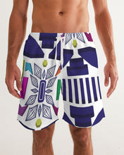 Load image into Gallery viewer, 3D Jeweled Flag Men's Swim Trunk