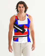 Load image into Gallery viewer, 80s Diamond half Men's Tank