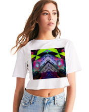 Load image into Gallery viewer, GALAXY GEO URBAN Women's Cropped Tee