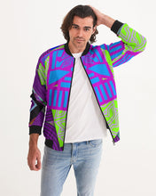 Load image into Gallery viewer, PURPLE-ATED FUNKARA Men's Bomber Jacket