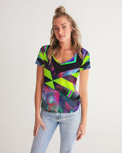 Load image into Gallery viewer, GALAXY GEO URBAN Women's V-Neck Tee