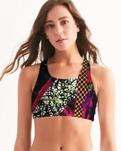 Load image into Gallery viewer, Static Electricity Women's Seamless Sports Bra