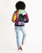 Load image into Gallery viewer, urbanAZTEC Women's Bomber Jacket