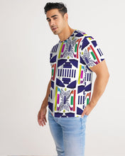 Load image into Gallery viewer, 3D Jeweled Flag Men's Tee