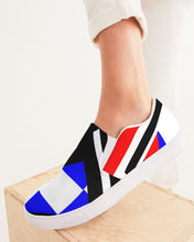 Load image into Gallery viewer, 80s Diamond half Women's Slip-On Canvas Shoe