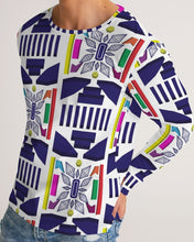 Load image into Gallery viewer, 3D Jeweled Flag Men's Long Sleeve Tee