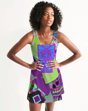 Load image into Gallery viewer, PURPLE-ATED FUNKARA Women's Racerback Dress