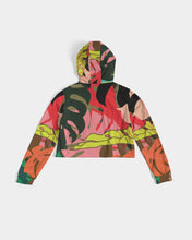 Load image into Gallery viewer, MONSTERA Women's Cropped Hoodie