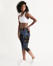 Load image into Gallery viewer, Continuous Peace Women's Mid-Rise Capri