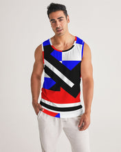 Load image into Gallery viewer, 80s Diamond half Men's Sports Tank