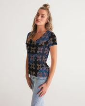 Load image into Gallery viewer, Continuous Peace Women's V-Neck Tee