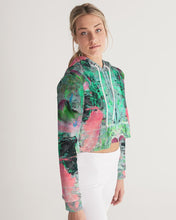 Load image into Gallery viewer, painters table 2 Women's Cropped Hoodie