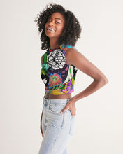 Load image into Gallery viewer, whole LOTTA flowers DOUBLE TAKE Women's Twist-Front Tank