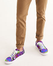 Load image into Gallery viewer, PURPLE-ATED FUNKARA Men's Faux-Leather Sneaker