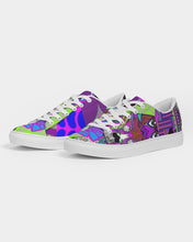 Load image into Gallery viewer, PURPLE-ATED FUNKARA Women's Faux-Leather Sneaker
