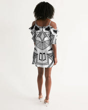 Load image into Gallery viewer, Craglines Shift Women's Open Shoulder A-Line Dress