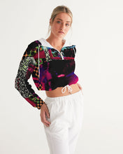 Load image into Gallery viewer, Static Electricity Women's Cropped Windbreaker