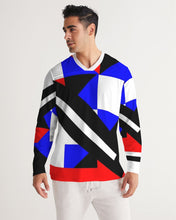 Load image into Gallery viewer, 80s Diamond half Men's Long Sleeve Sports Jersey