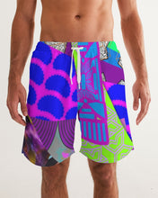 Load image into Gallery viewer, PURPLE-ATED FUNKARA Men's Swim Trunk