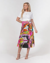 Load image into Gallery viewer, POUR PARTY Women's A-Line Midi Skirt