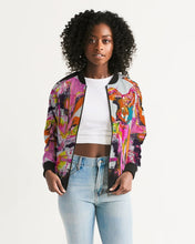 Load image into Gallery viewer, POUR PARTY Women's Bomber Jacket