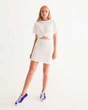 Load image into Gallery viewer, 80s Diamond half Women's Faux-Leather Sneaker