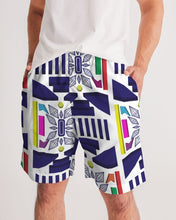 Load image into Gallery viewer, 3D Jeweled Flag Men's Jogger Shorts