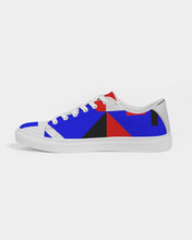 Load image into Gallery viewer, 80s Diamond half Women's Faux-Leather Sneaker