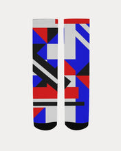 Load image into Gallery viewer, 80s Diamond half Men's Socks