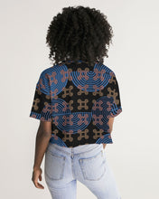 Load image into Gallery viewer, Continuous Peace Women's Lounge Cropped Tee