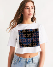Load image into Gallery viewer, Continuous Peace Women's Cropped Tee