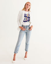 Load image into Gallery viewer, 3D Jeweled Flag Women's Graphic Tee