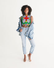 Load image into Gallery viewer, FUNKARA POLYGON CLOTH 1 Women's Twist-Front Tank