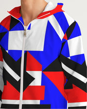 Load image into Gallery viewer, 80s Diamond half Men's Windbreaker