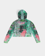 Load image into Gallery viewer, painters table 2 Women's Cropped Hoodie