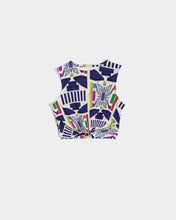 Load image into Gallery viewer, 3D Jeweled Flag Women's Twist-Front Tank